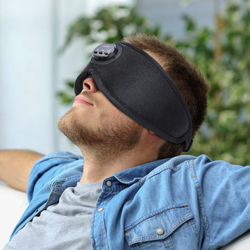 3D Eye Socket Full Blackout Smart Sleep Mask