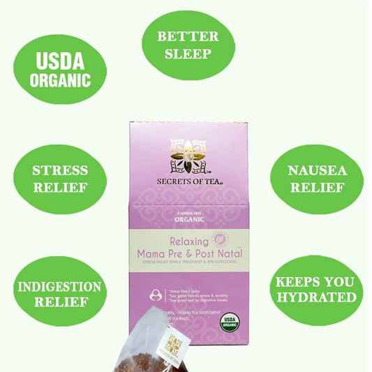 RelaxCalm Organic Calming Herbal Tea